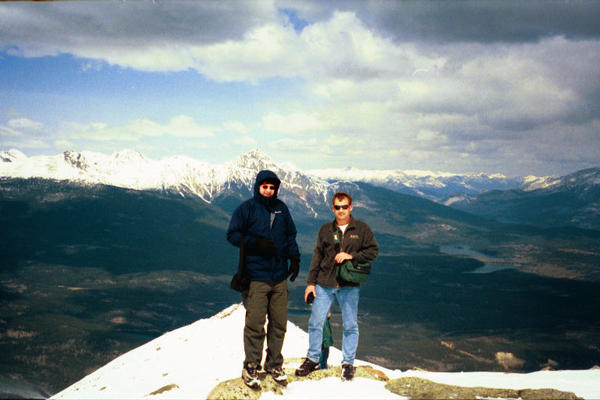 Brett and Pete on Whsitler Mt