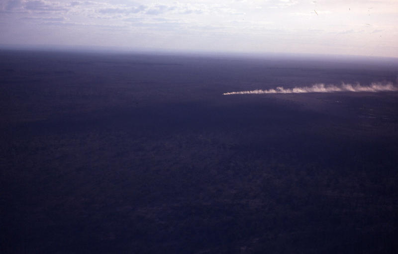 49 Truck dust from Airoplane