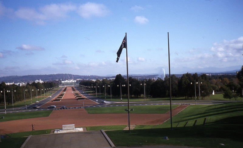 Parliament House from War Memorial