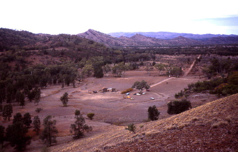 Aroona Ruins from hill 1