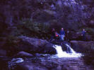 15 Graham and kids at McKenzie Falls