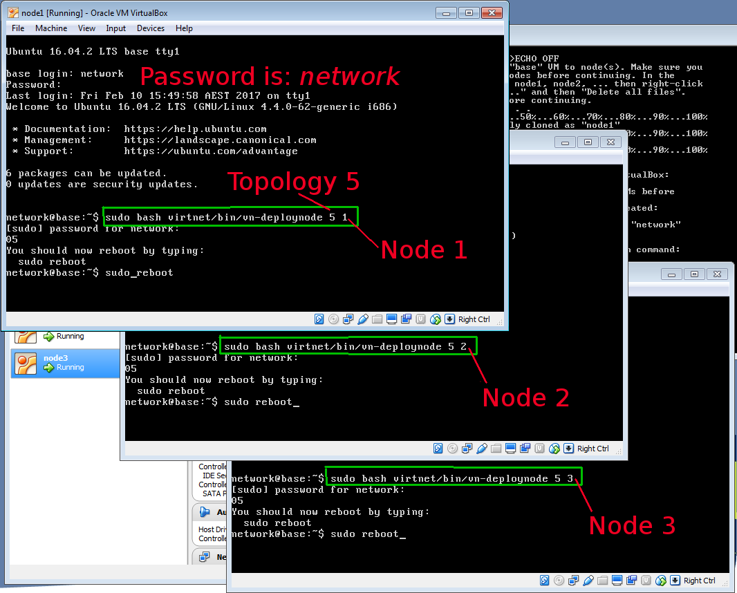 Configure topology 5