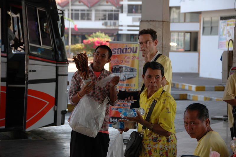 Breakfast in Nang Rong Bus Station