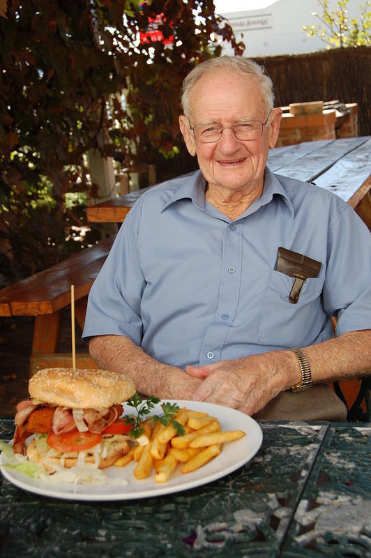 15 Grandad and a Chicken Burger