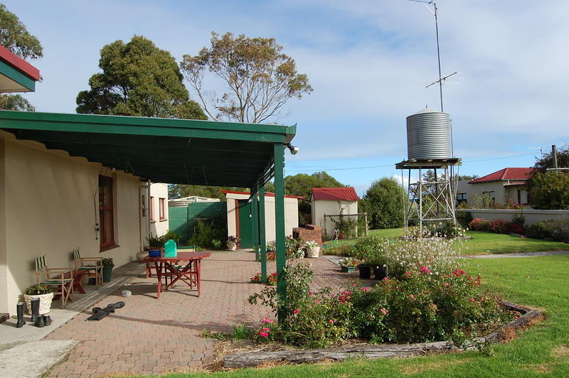 Backyard at Mum and Dads