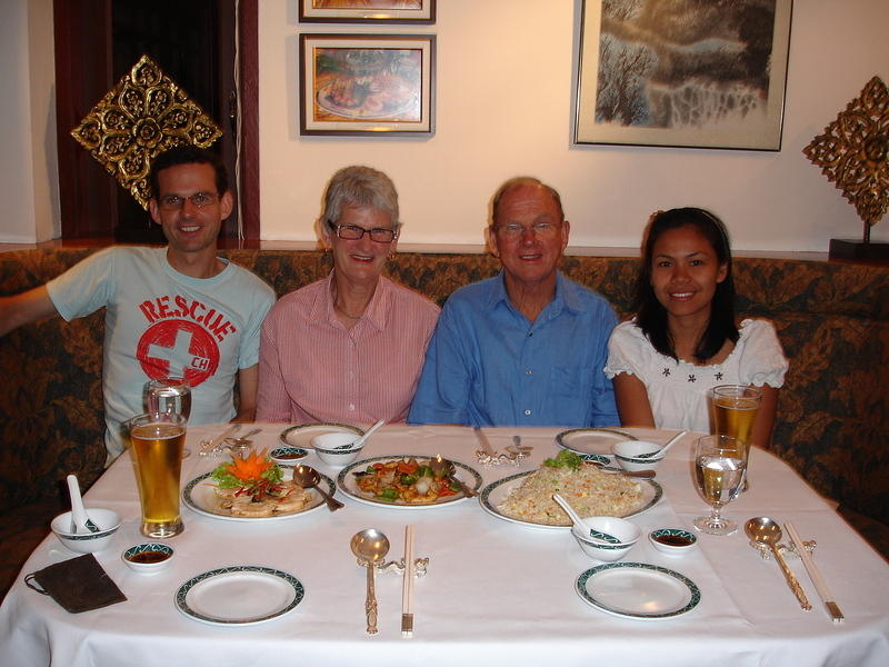 Dinner at Felix River Kwai Resort