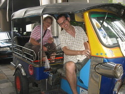 501 Heather and Steve on Tuk Tuk