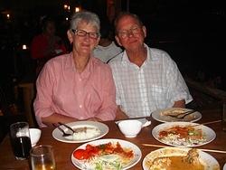 Dinner on the River Kwai