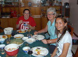 Marilyn, Mum and Wan